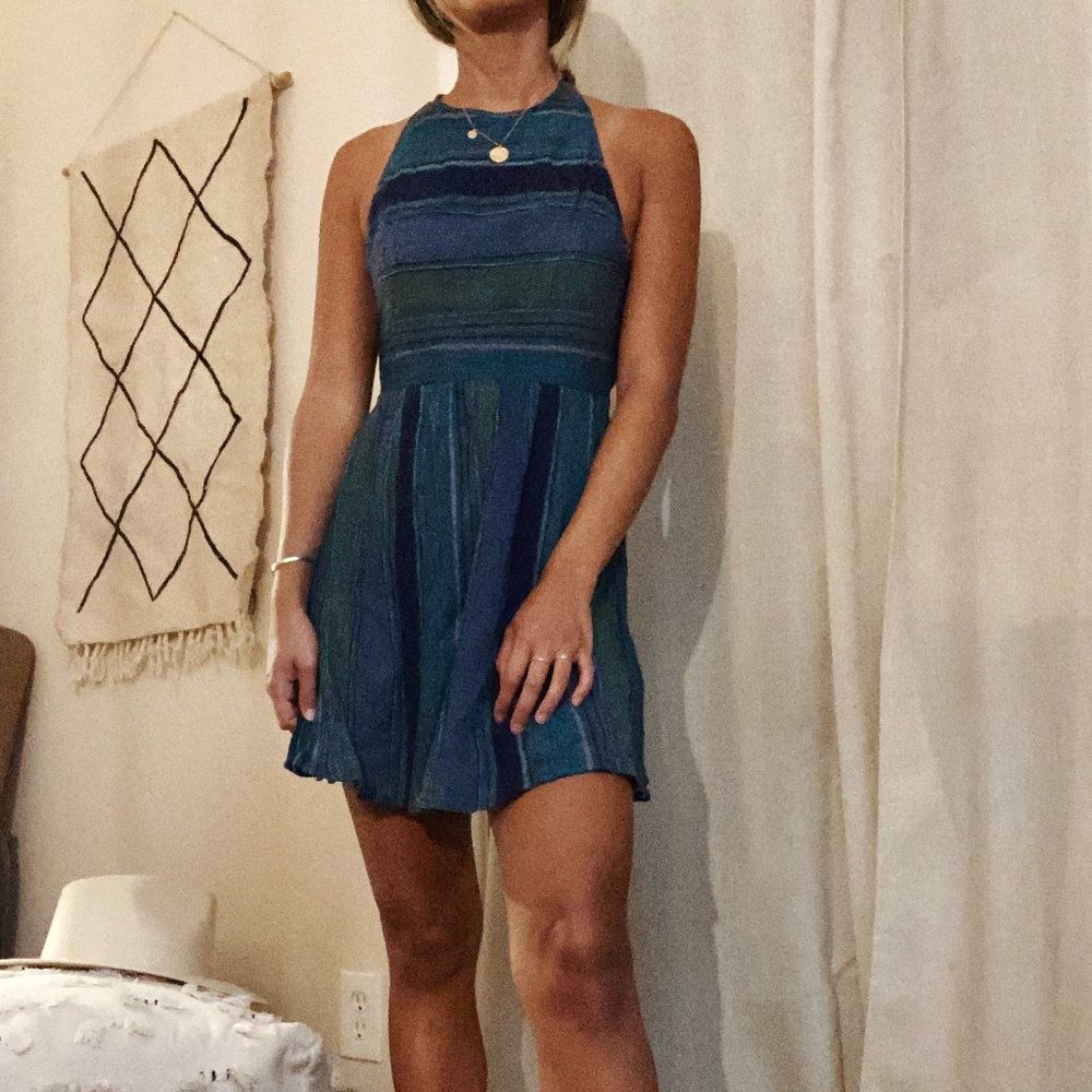 Roxy open back dress